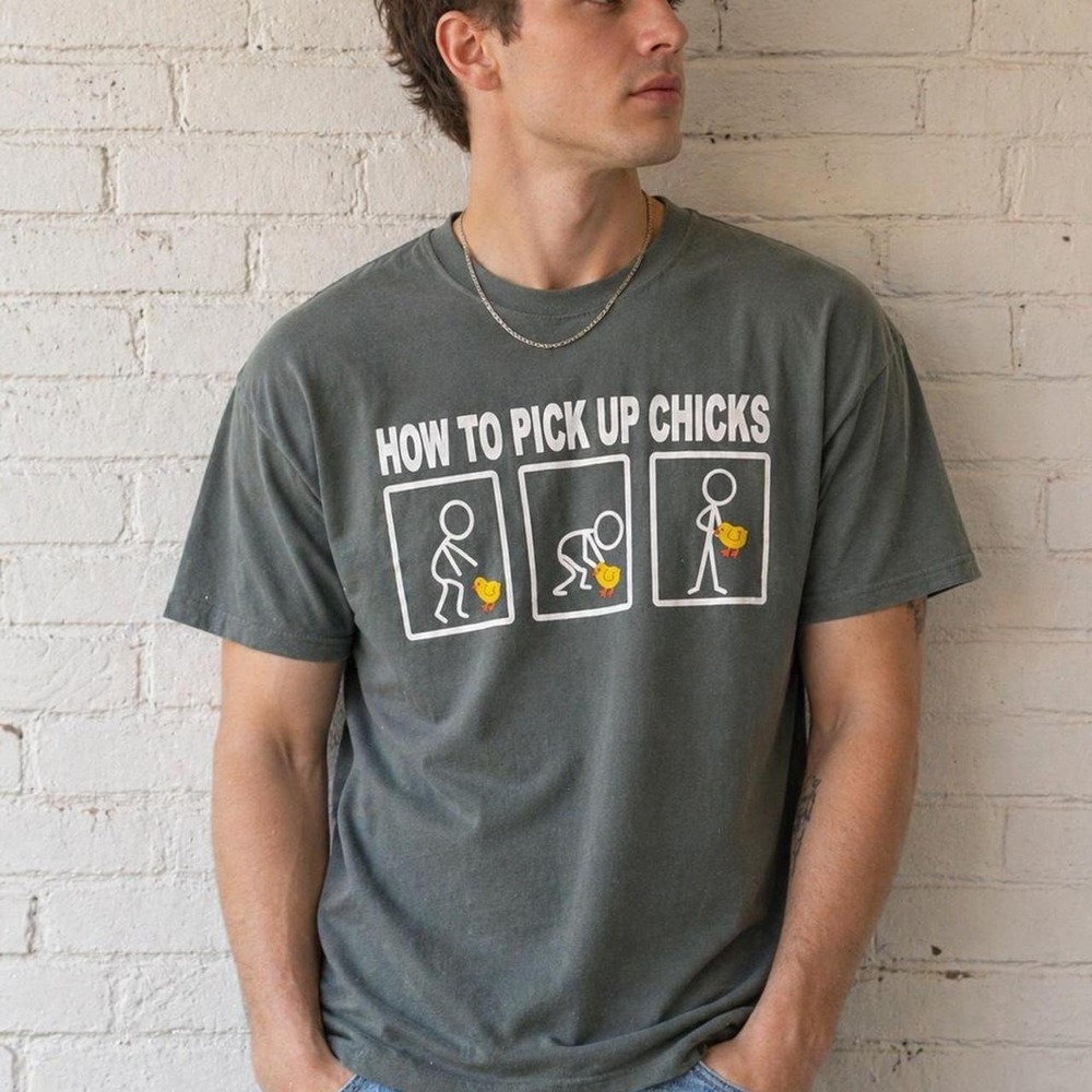 Grey graphic‎ tee